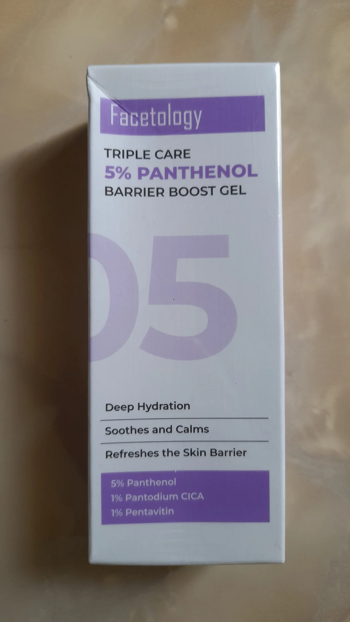 Facetology Triple Care 5% Panthenol Barrier Boost Gel