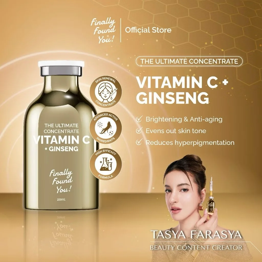 Finally Found You! ￼the Ultimate Concentrate Vitamin C + Ginseng 20ml | Brightening & Dark Spot Serum