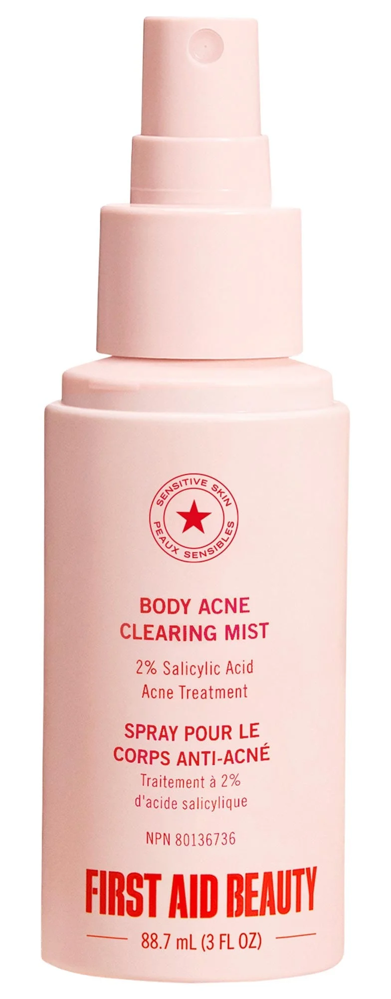 First Aid Beauty Body Acne Clearing Mist