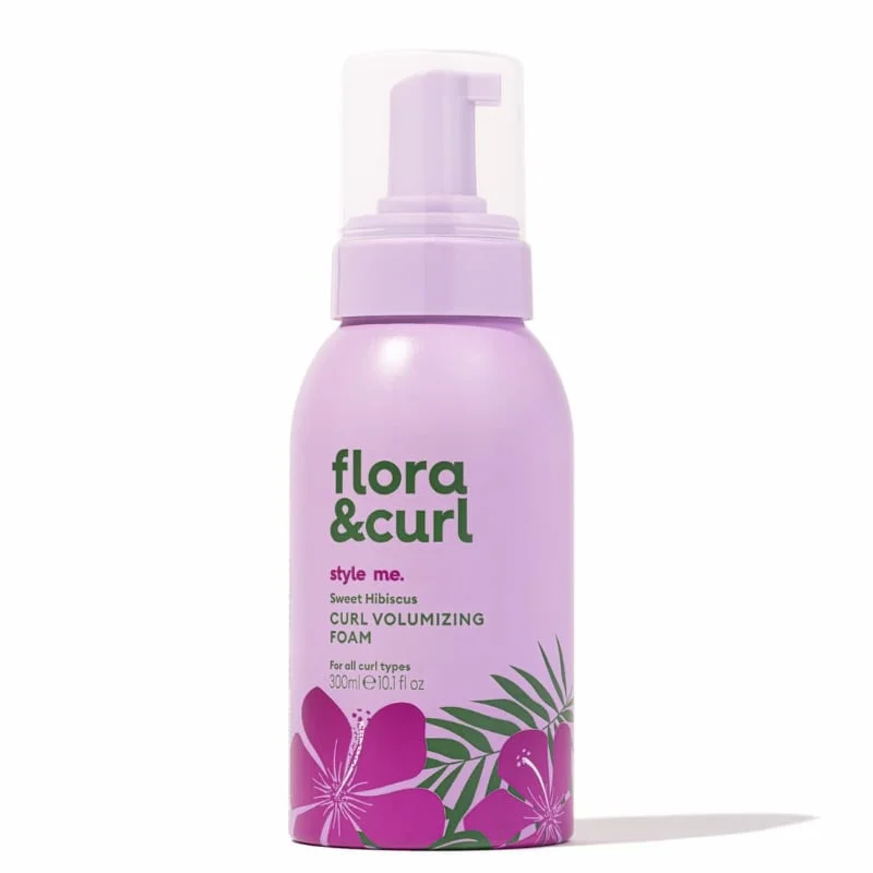 Flora and curl Sweet Hibiscus Curl Volumising Foam