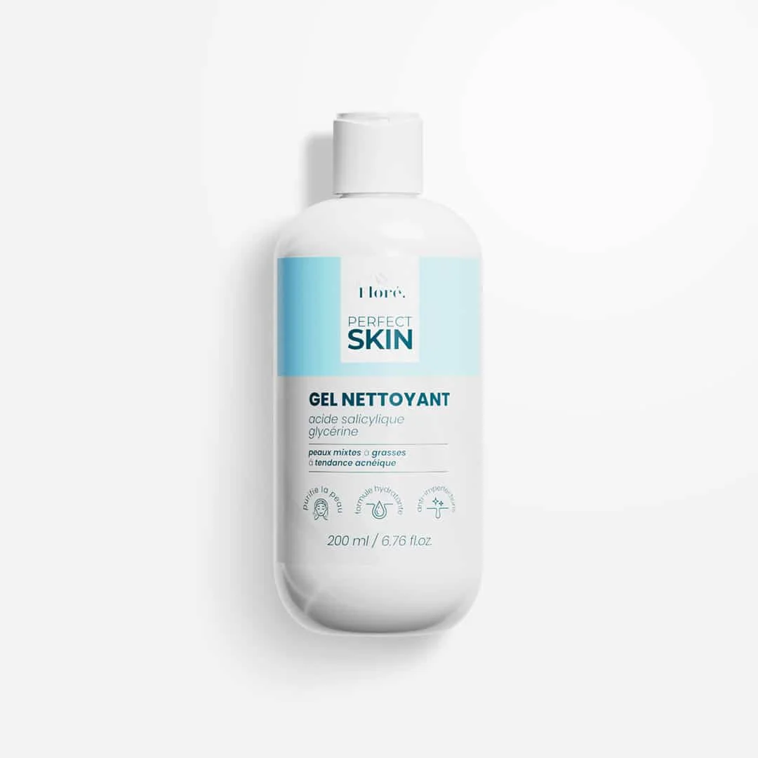 Floré Cosmetics Gel Cleanser Salicylic Acid, Glycerine