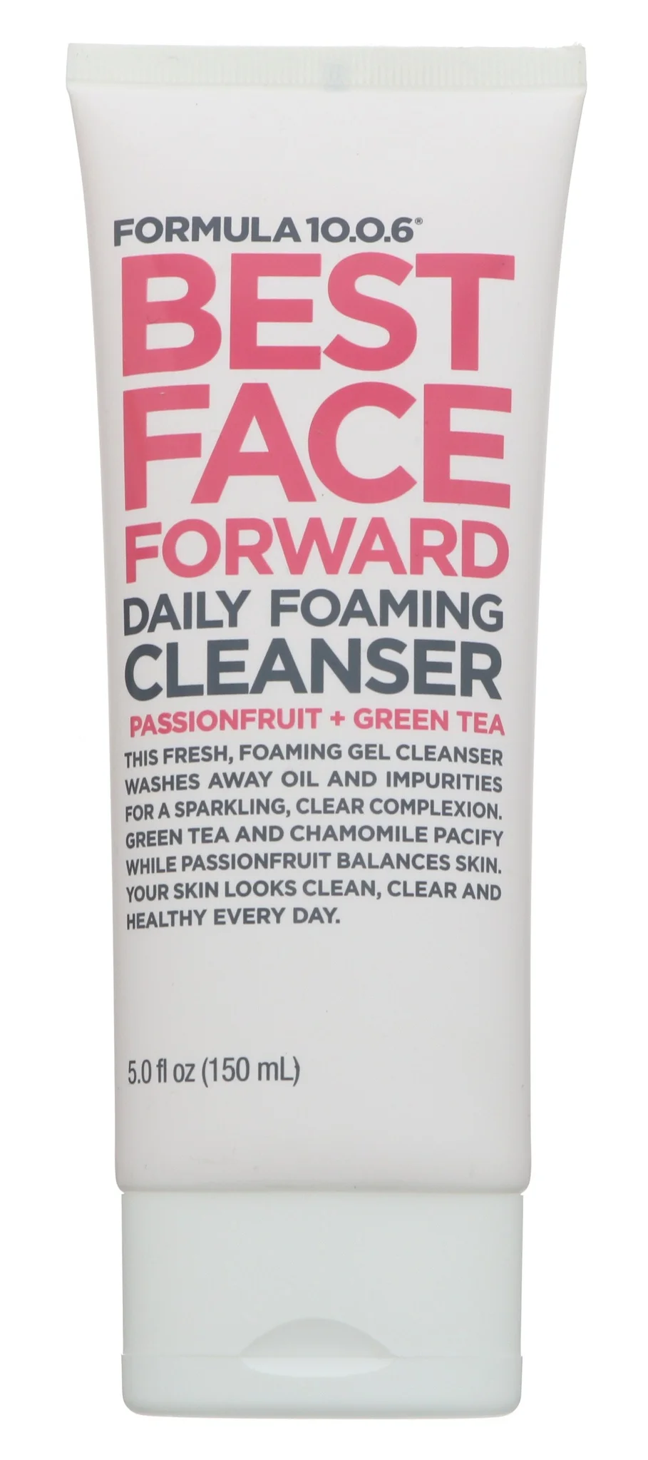 Formula 10.0.6 Best Face Forward Daily Foaming Cleanser Passionfruit + Green Tea
