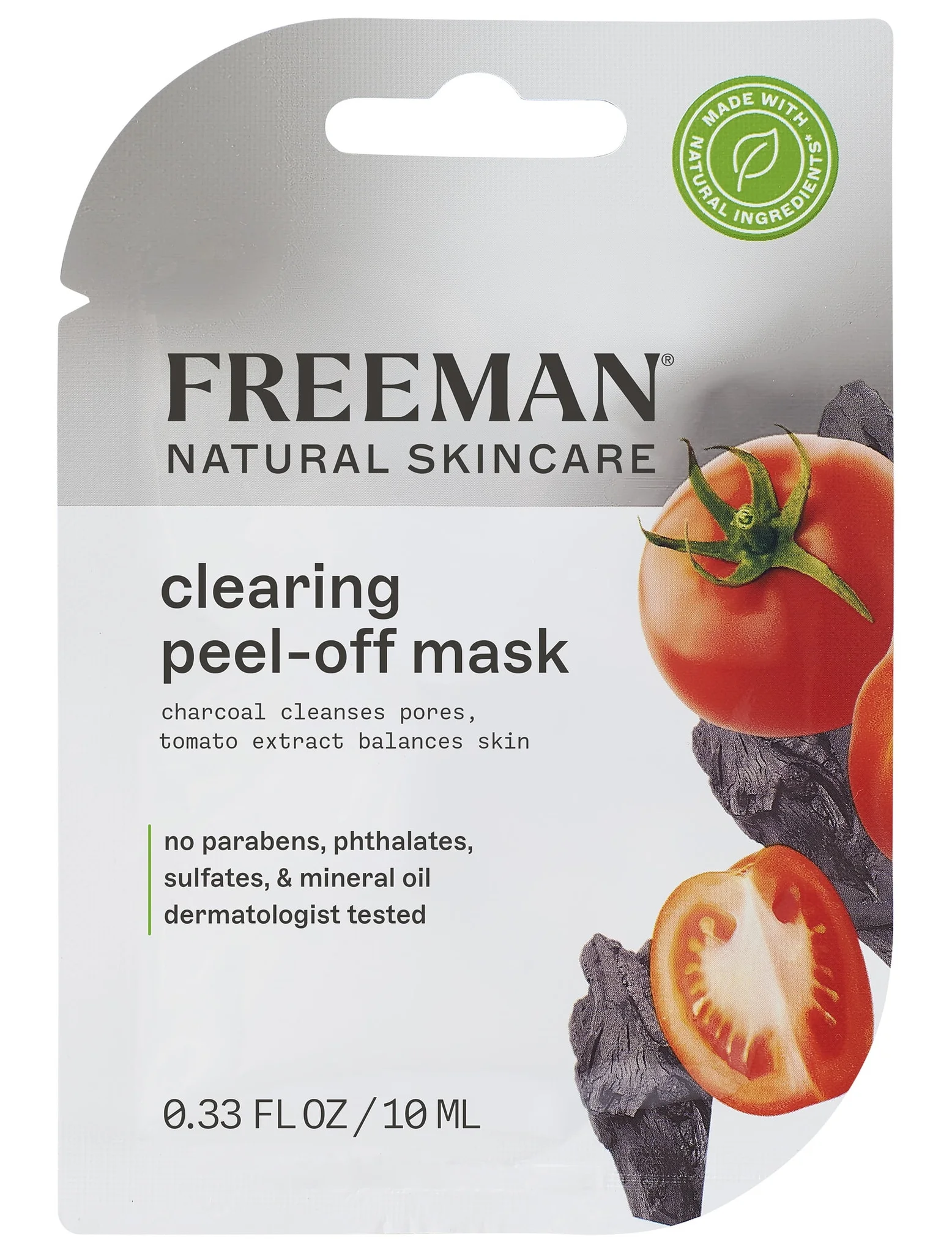 Freeman Clearing Peel-off Mask Charcoal And Tomato