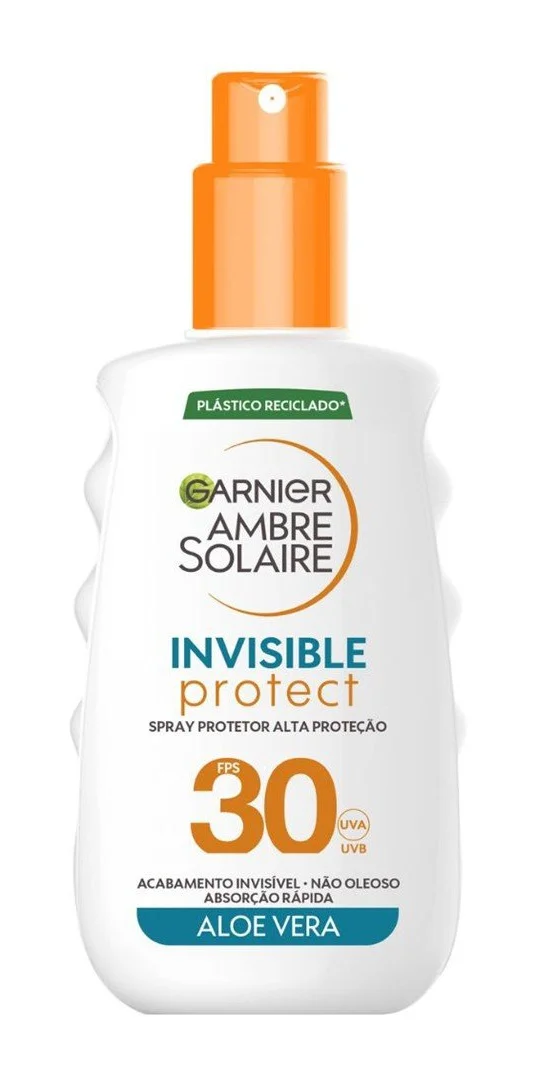 Xịt chống nắng Garnier Ambre Solaire Invisible Protect Sun Spray SPF30