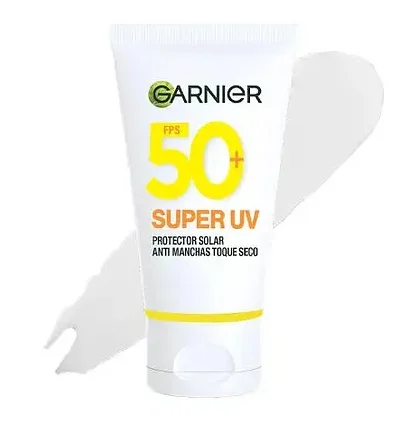 Garnier Super UV Protector Solar Facial Anti Manchas Toque Seco