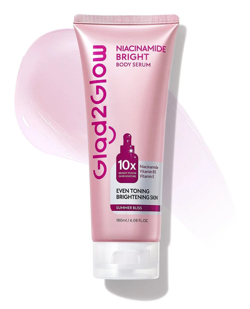 Glad2Glow Niacinamide Bright Body Serum