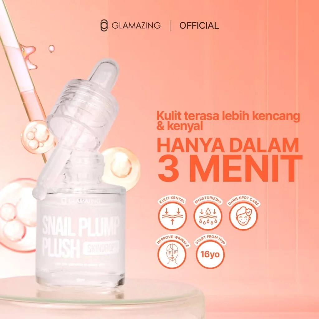 Glamazing Snail Plump Flush Skindrop Serum