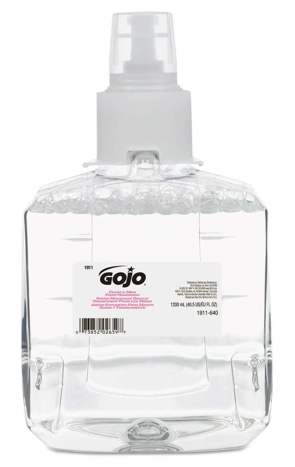 Gojo Clear And Mild Foam Hand Wash
