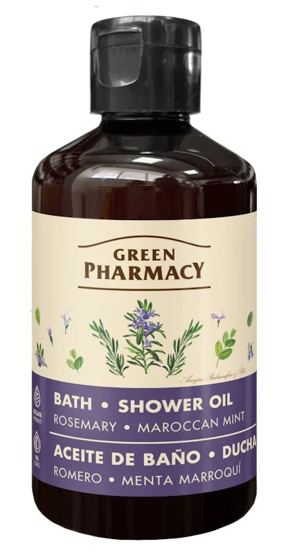 Green Pharmacy Rosemary & Moroccan Mint Bath Oil