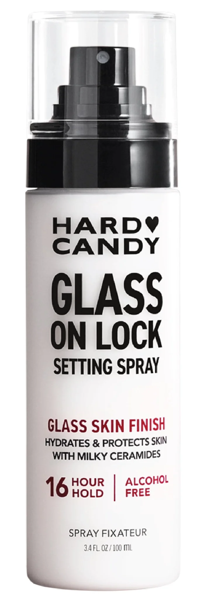 Xịt giữ makeup Hard Candy Glass On Lock Setting Spray