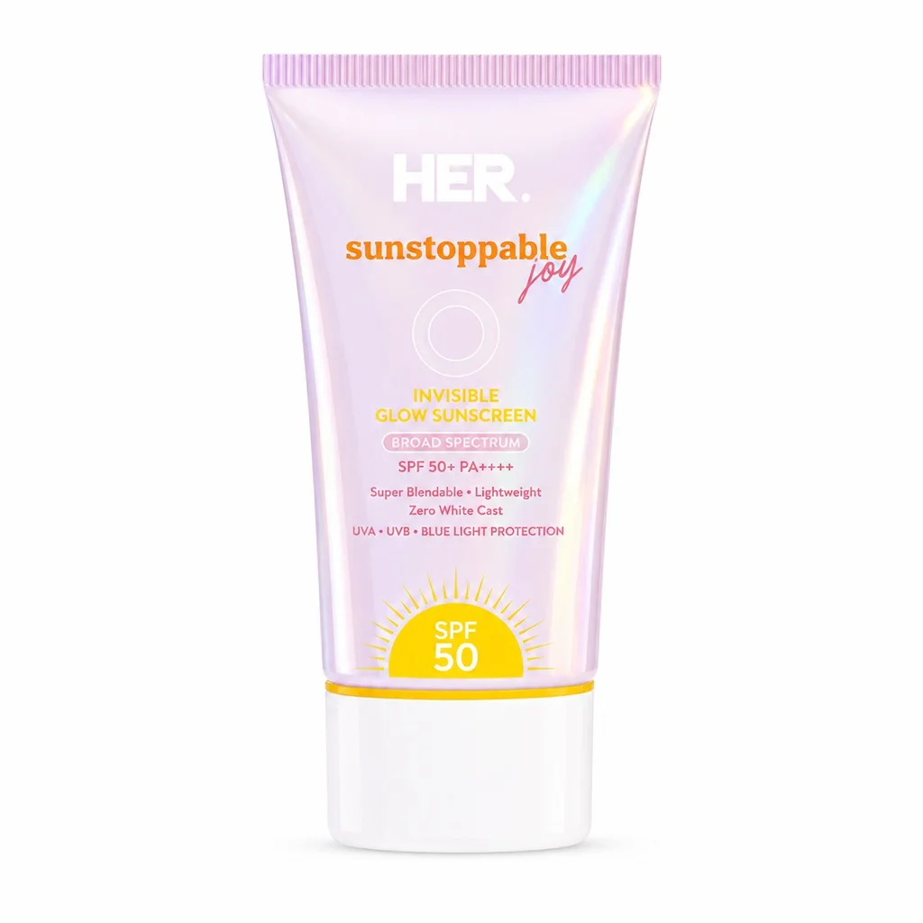 Kem chống nắng Her beauty Invisible Sunscreen Glow Gel