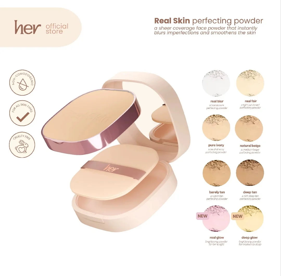 Her beauty Real Skin Perfecting Powder