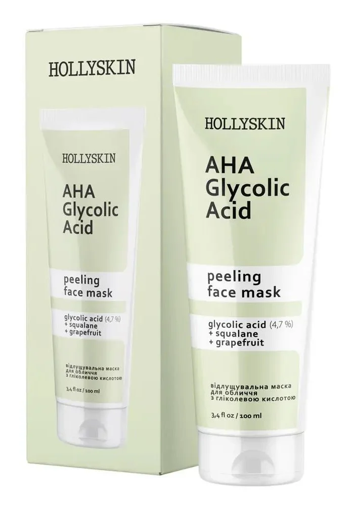 Hollyskin Glycolic AHA Acid Face Mask