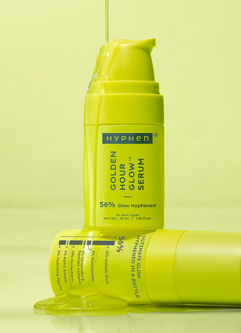 Hyphen Brightening Face Serum - 5% Niacinamide 1% Alpha Arbutin 25% Kakadu Plum Golden Hour Glow Serum