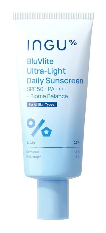 Kem chống nắng INGU Bluvlite Ultra Light Daily Sunscreen SPF50+ Pa++++