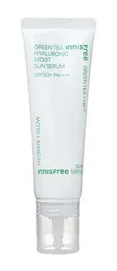 innisfree Green Tea Hyaluronic Moist Sun Cream SPF 50