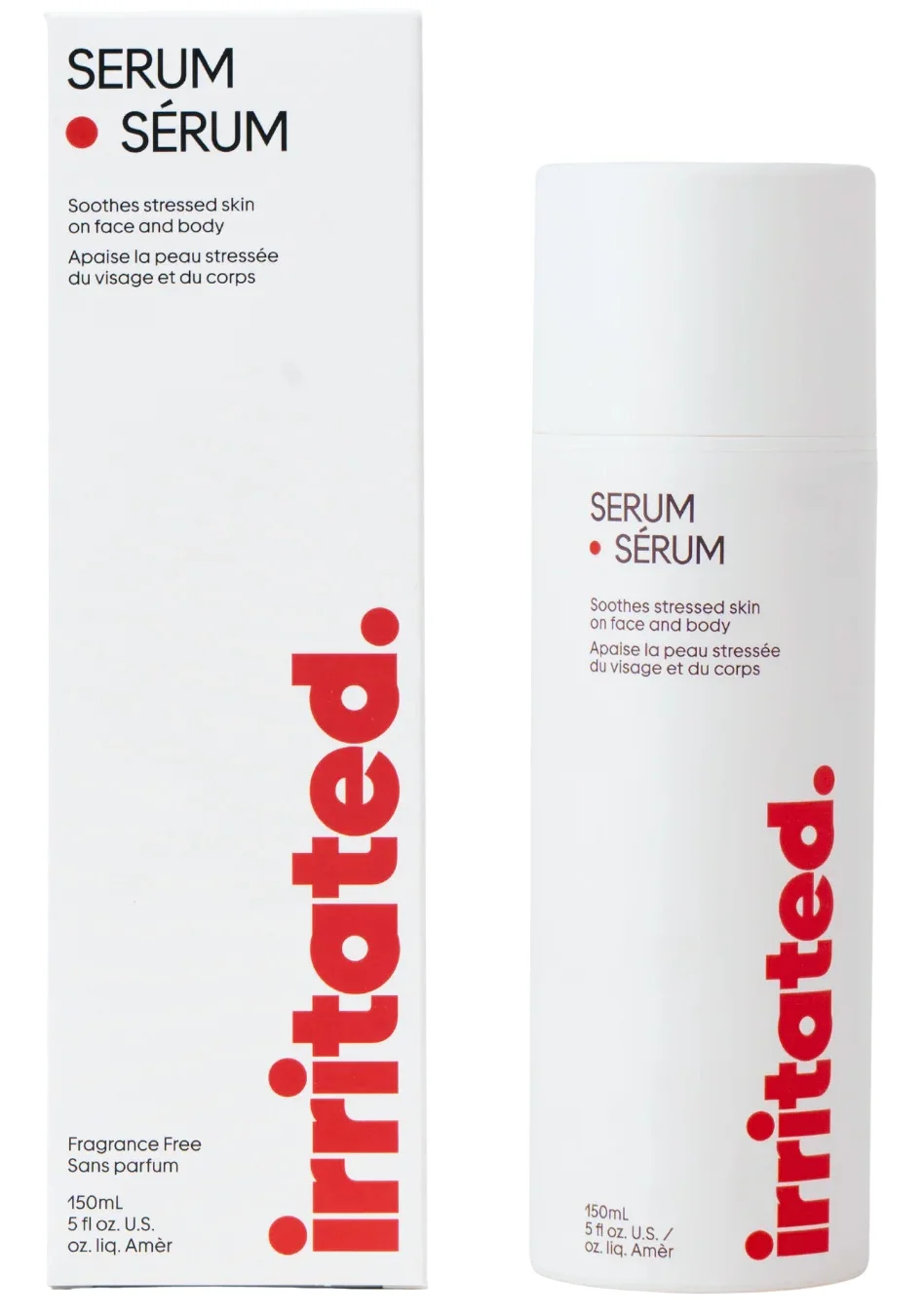 Irritated. Face + Body Serum