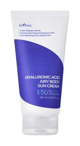 Isntree Hyaluronic Acid Airy Body Sun Cream SPF 50+