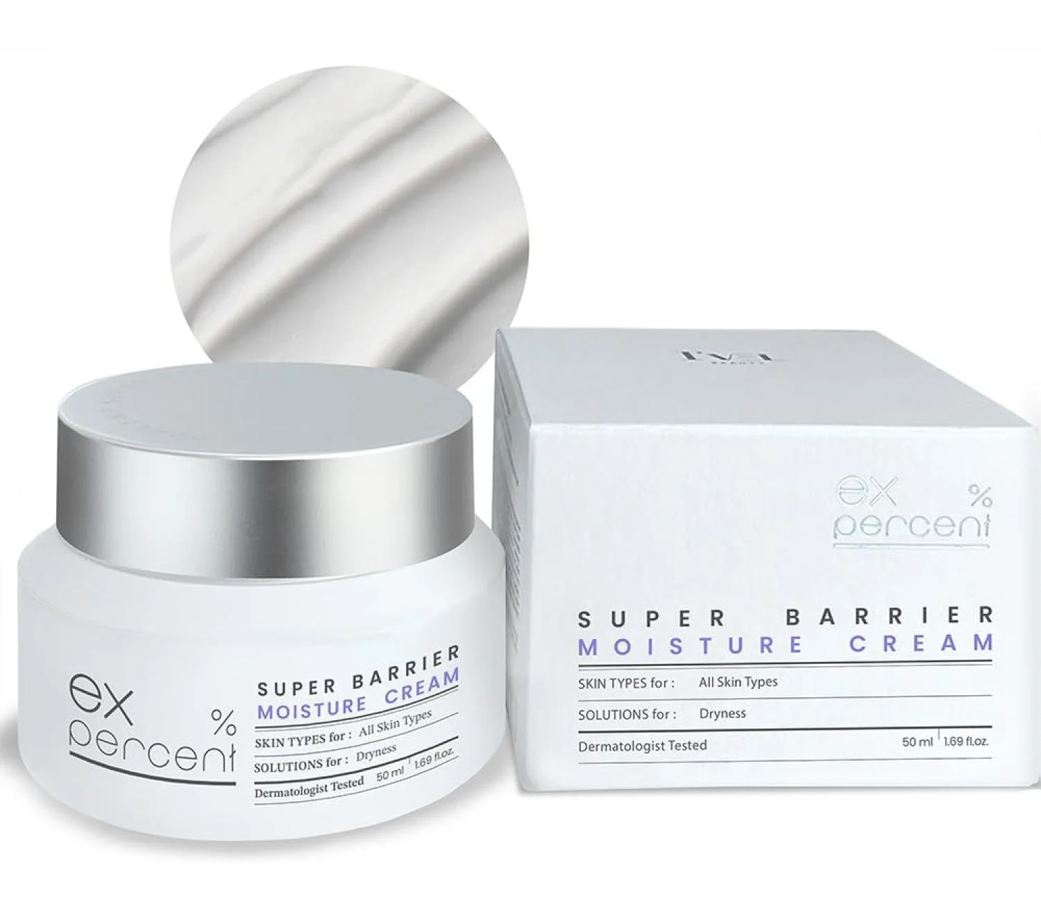 Kem dưỡng ẩm I'VEL Ex.percent Super Barrier Moisture Cream