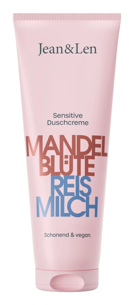 Jean & Len Shower Cream Almond Blossom/rice Milk