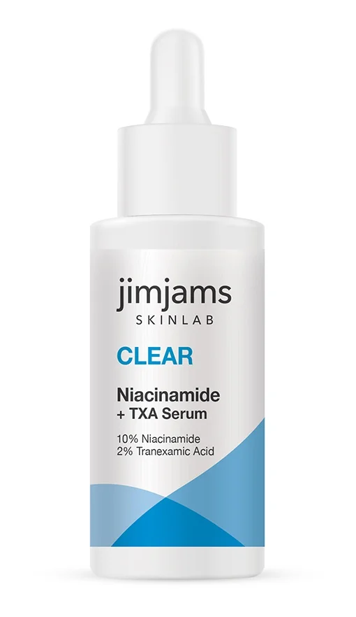 JimJams Skinlab Clear 10% Niacinamide + 2% TXA Serum