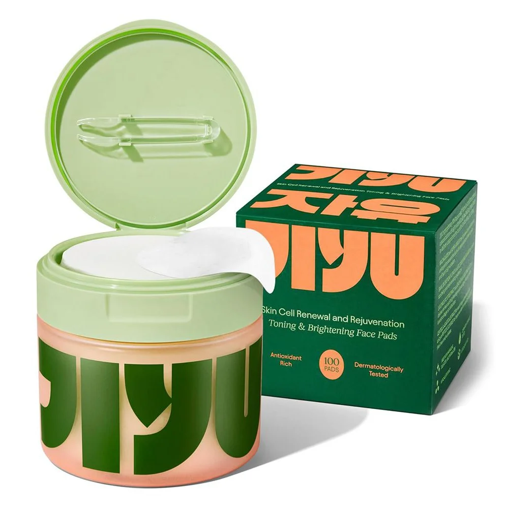Bông thấm hoa hồng JiYu Toner Pads