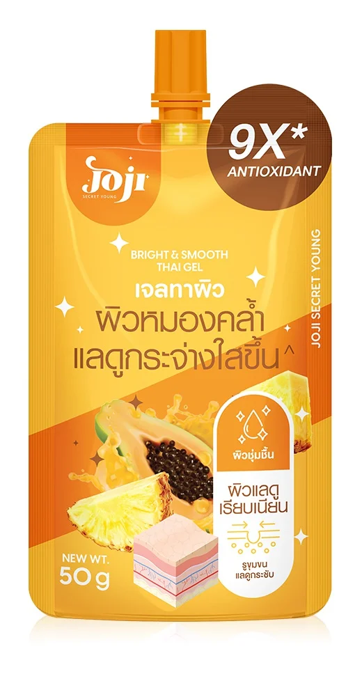 Gel dưỡng da tẩy tế bào chết cho mặt và body Joji Secret Young Bright & Smooth Thai Gel