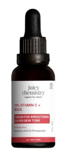 juicy chemistry 10% Vitamin C + Egcg Face Serum