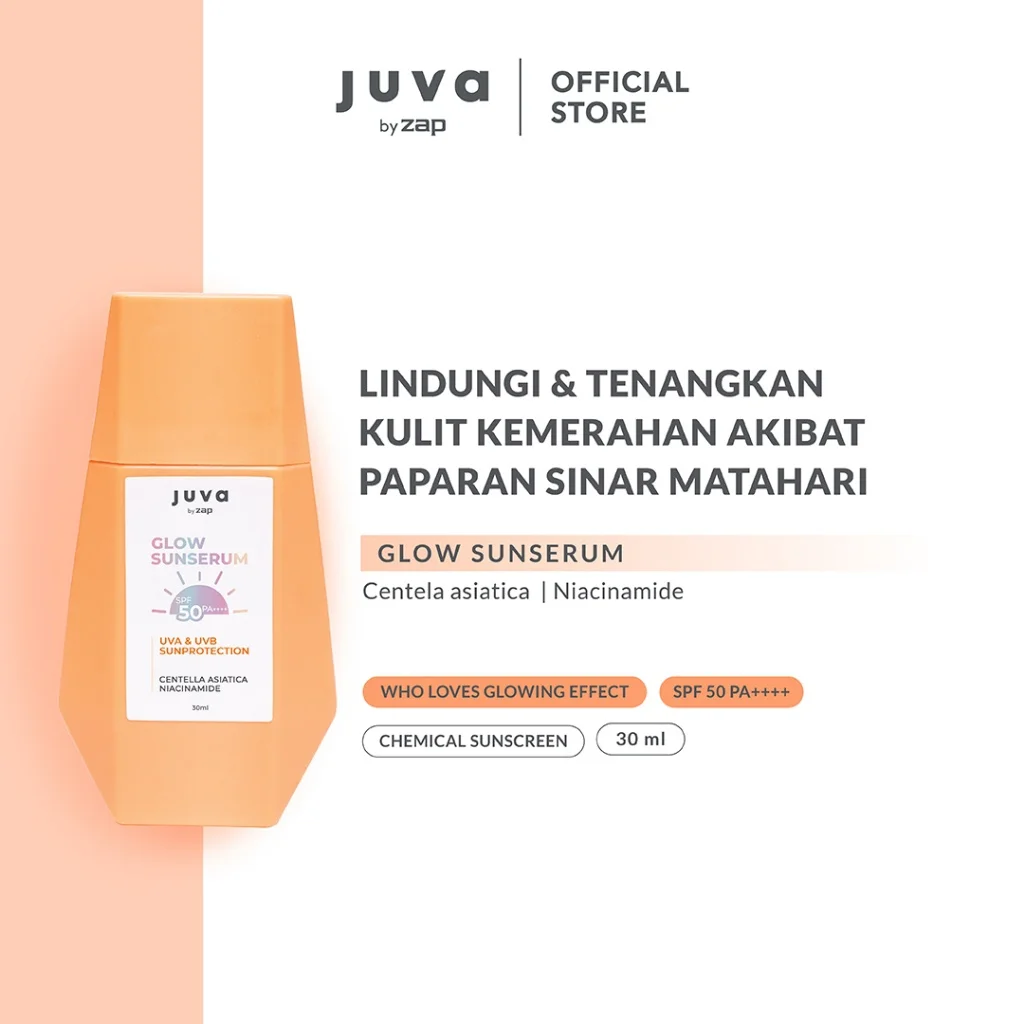 Juva by ZAP Glow Sunserum SPF 50 Pa++++ 30 Gr