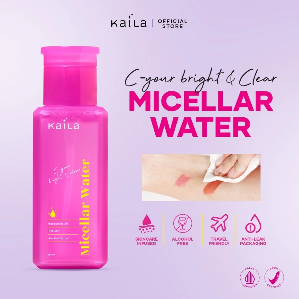 Nước tẩy trang Kaila C-your Bright & Clear Micellar Water