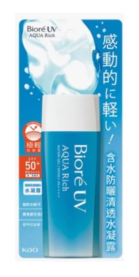 Kao Biore UV Aqua Rich Watery Gel SPF50+ Pa++++ (taiwan Edition)