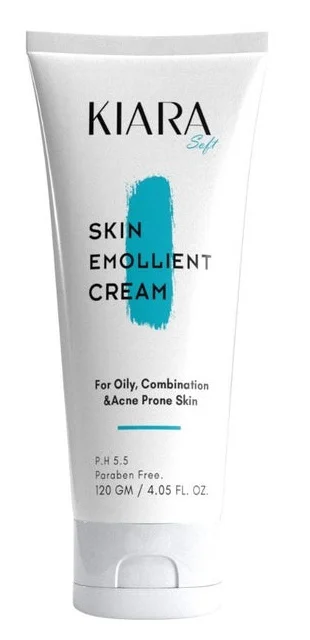 Kem dưỡng da dành cho da dầu, da hỗn hợp và da dễ lên mụn trứng cá Kiara Skin Emollient Cream For Oily, Combination And Acne Prone Skin