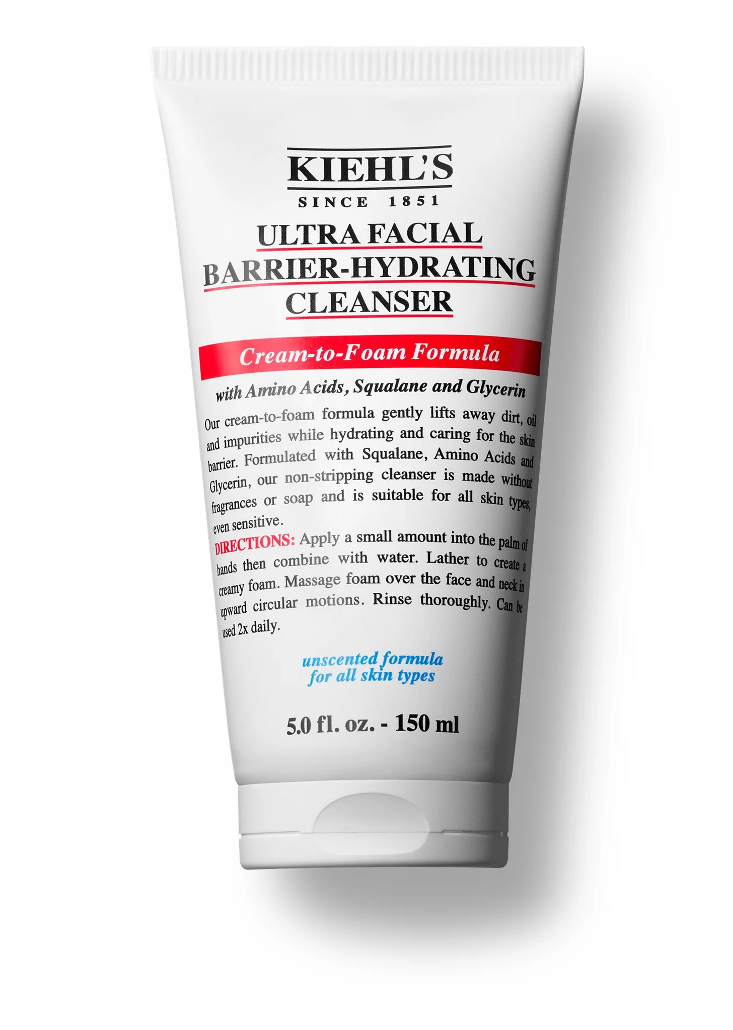 Sữa rửa mặt Kiehl’s Ultra Facial Barrier-hydrating Cleanser