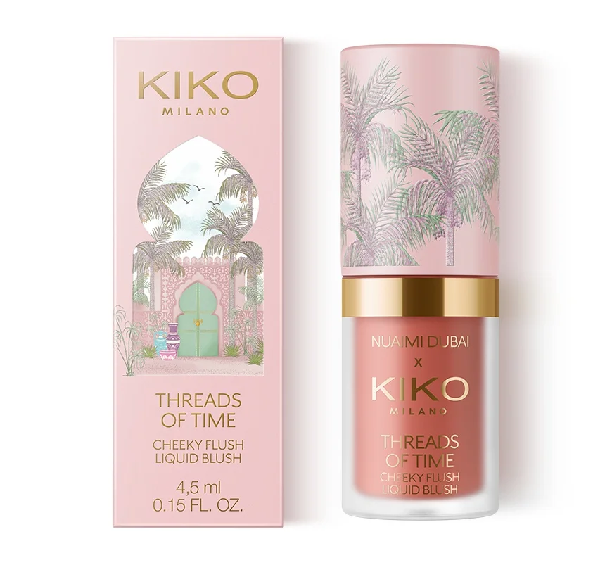 Phấn má hồng KIKO Milano Threads Of Time Cheeky Flush Liquid Blush