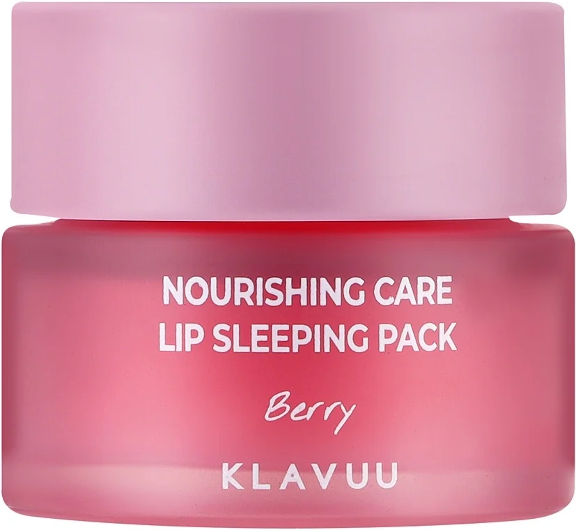 KLAVUU Nourishing Care Lip Sleeping Pack Berry