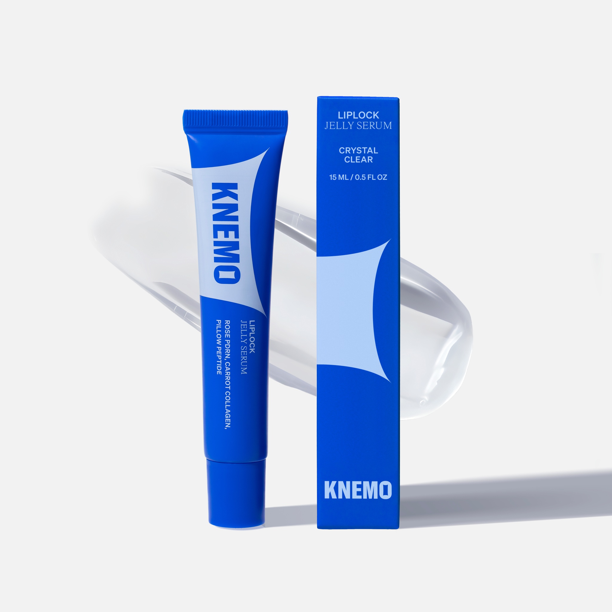 KNEMO Liplock Jelly Serum in Crystal Clear