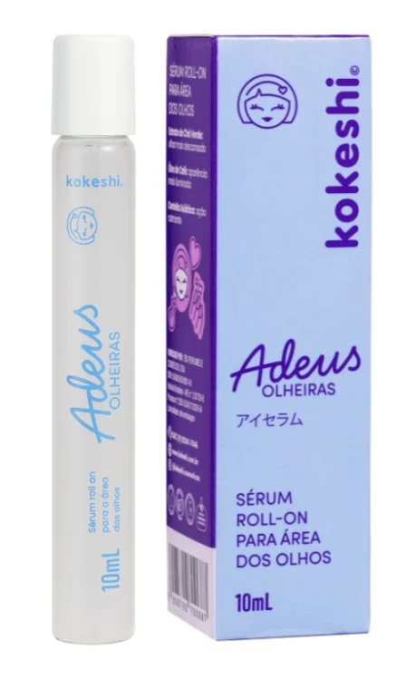 Kokeshi Sérum Roll-on Área Dos Olhos Adeus Olheiras 10ml Kokeshi
