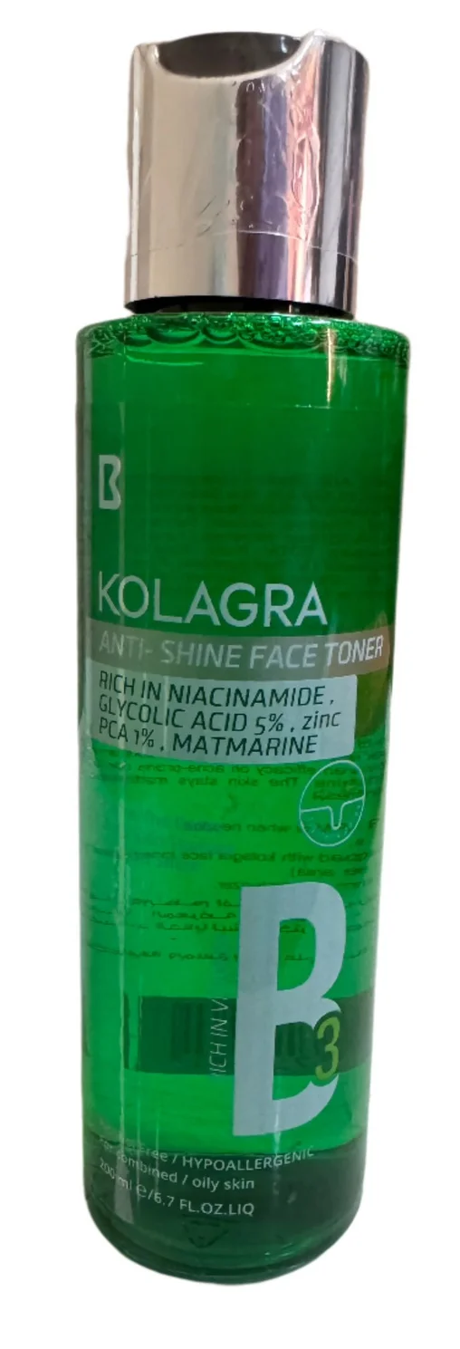 Nước hoa hồng Kolagra Anti Shine Face Toner