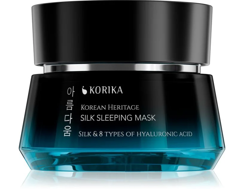 Korika Korean Heritage Silk & 8 Types Of Hyaluronic Acid Silk Sleeping Mask