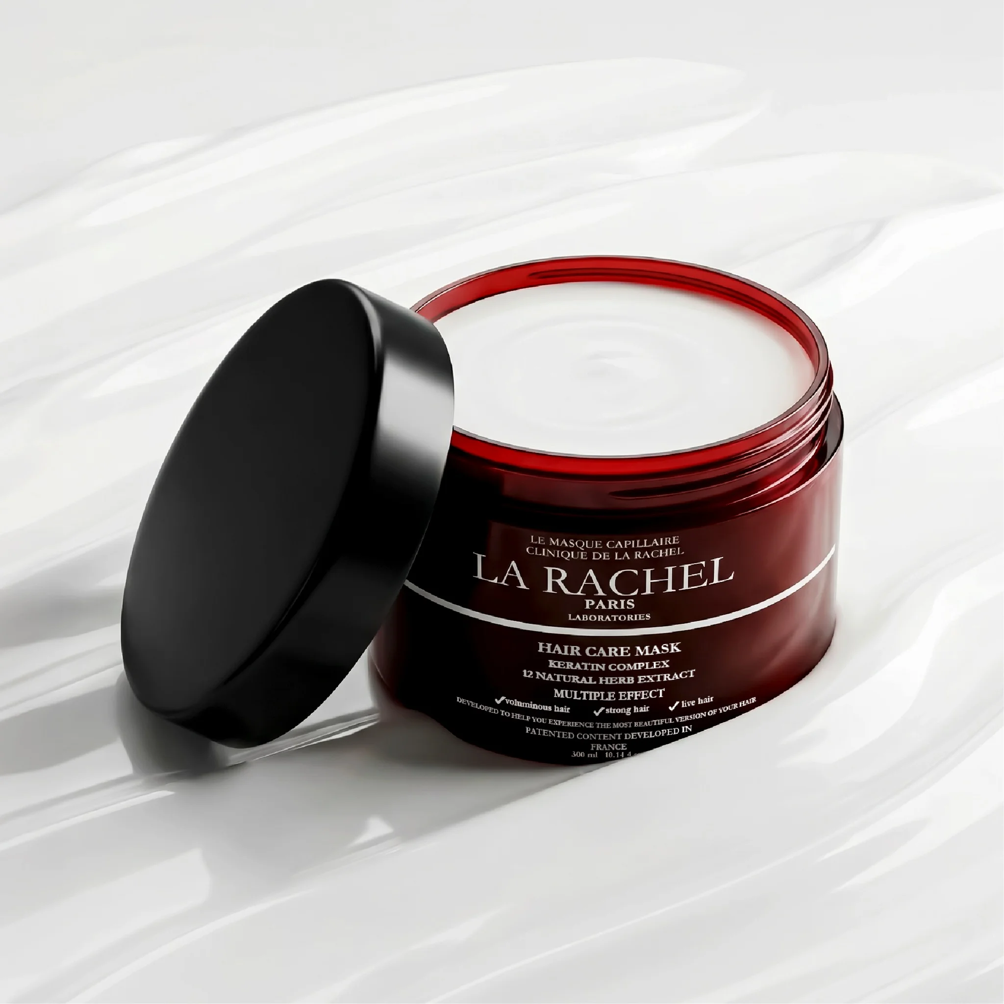 La Rachel Paris Intensive Repair Hair Mask For Damaged Hair | Deep Hydration, Silky Smoothness & Brilliant Shine