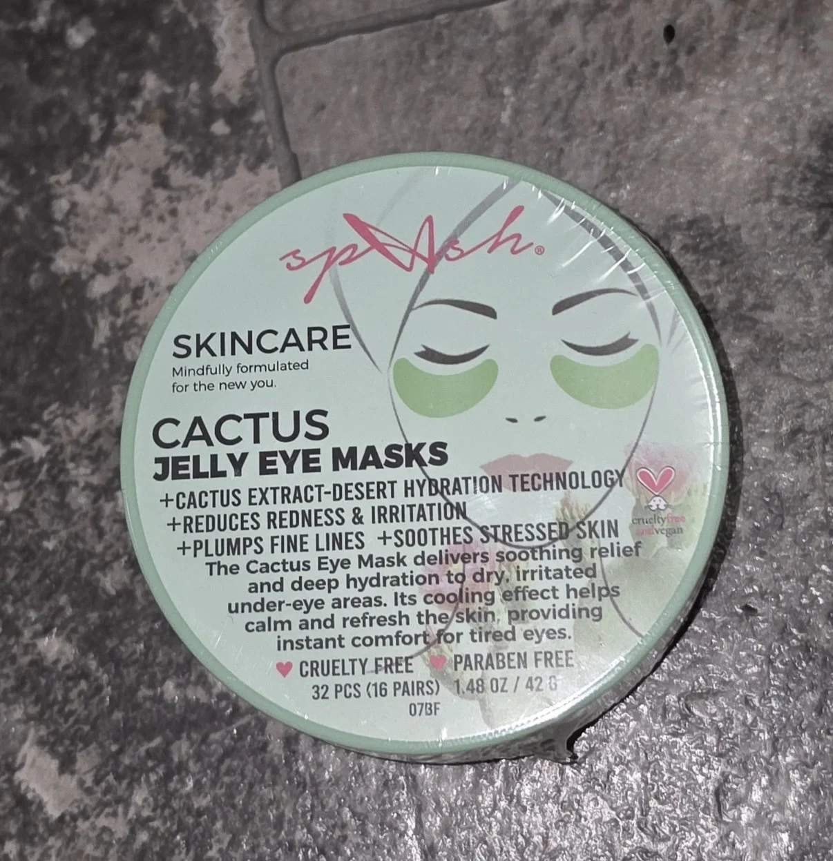 LA Splash Cactus Jelly Eye Masks