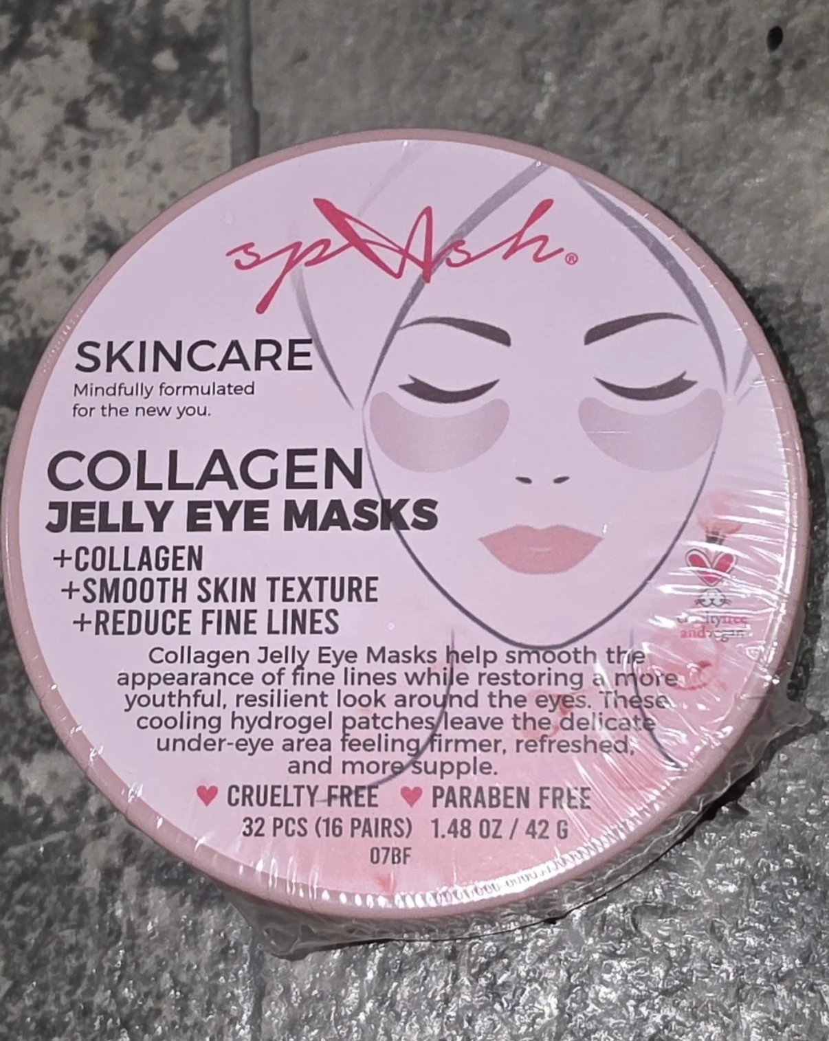 LA Splash Collagen Jelly Eye Masks