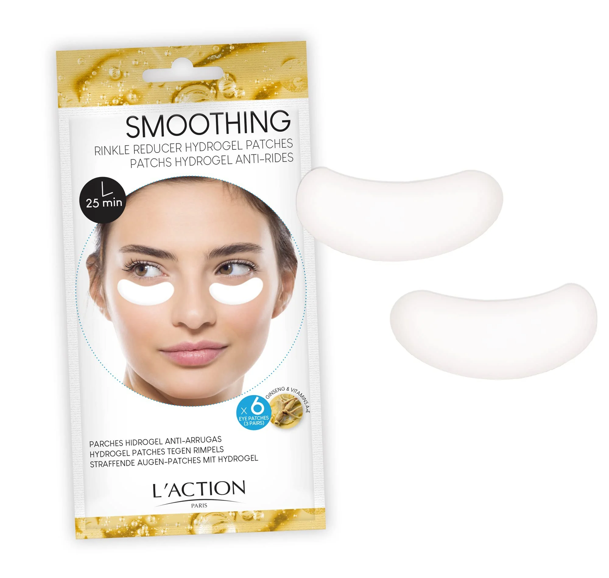 Miếng dán vùng mắt chống nhăn L’action Paris Anti-wrinkle Hydrogel Patches