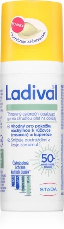Ladival Tinted Gel Cream For Sensitive And Reddened Skin