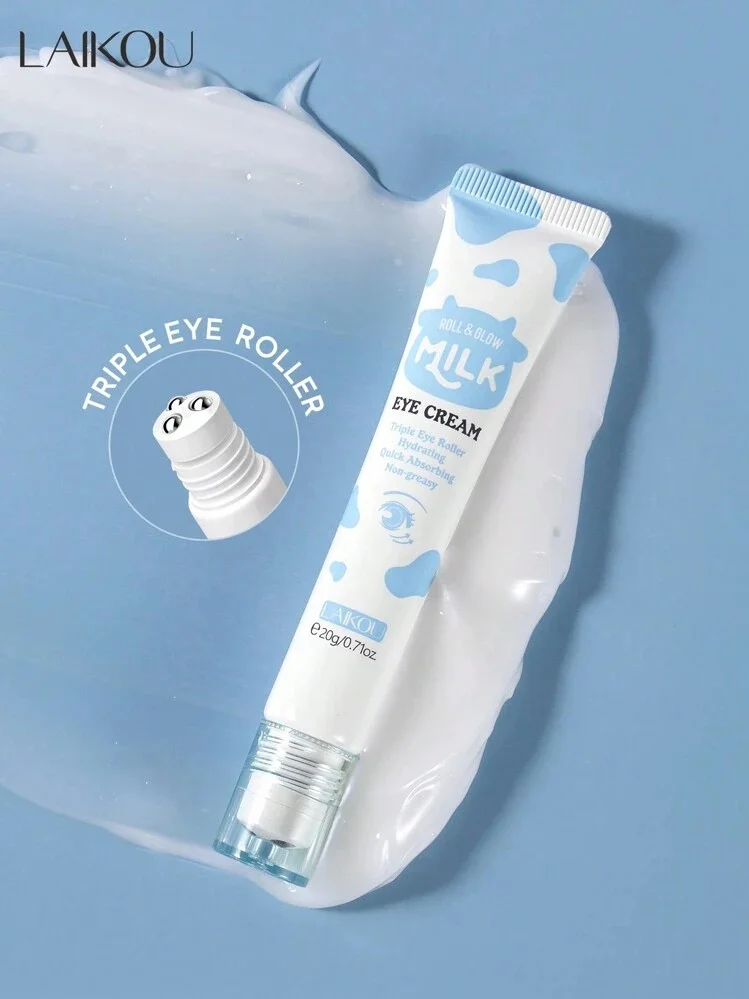Kem mắt Laikou Milk Roll & Glow Eye Cream