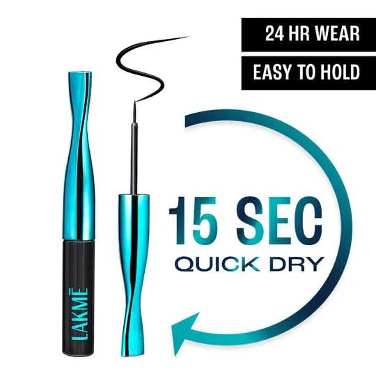 Kẻ mắt Lakme 9to5 Eyeconic Waterproof Liquid Eyeliner