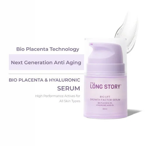 Tinh chất Long Story Bio Lift Growth Factor 3% Bio Placenta Face Serum