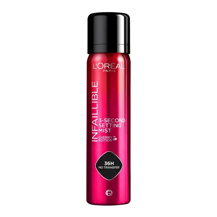 Xịt thơm L'Oreal Infaillible 3 S Setting Mist With Cherry Scent