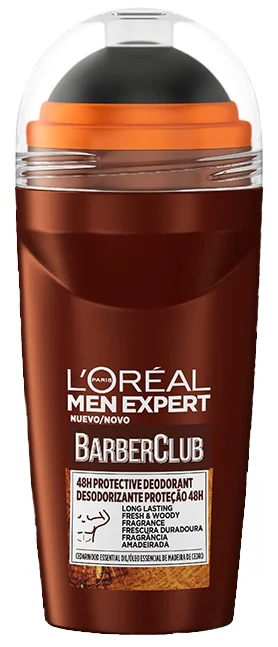 Sản phẩm khử mùi L’oreal Paris men expert Barber Club 48h Protective Deodorant Roll-on