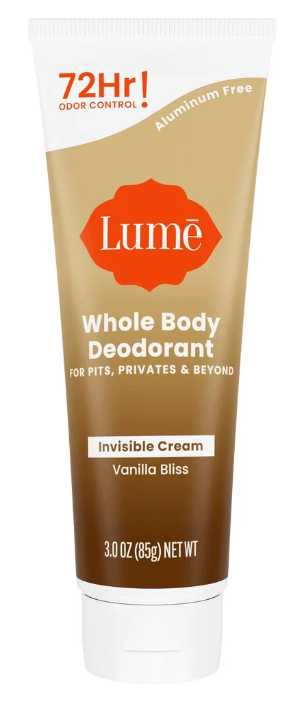 Lumē Cream Tube Deodorant Vanilla Bliss